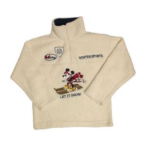 Mickey Mouse - Freeze Women's Licensed Character Ultra Soft Mock Neck Sherpa Fle